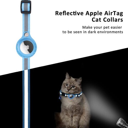 Reflective AirTag Collar for Cats & Dogs - Image 4